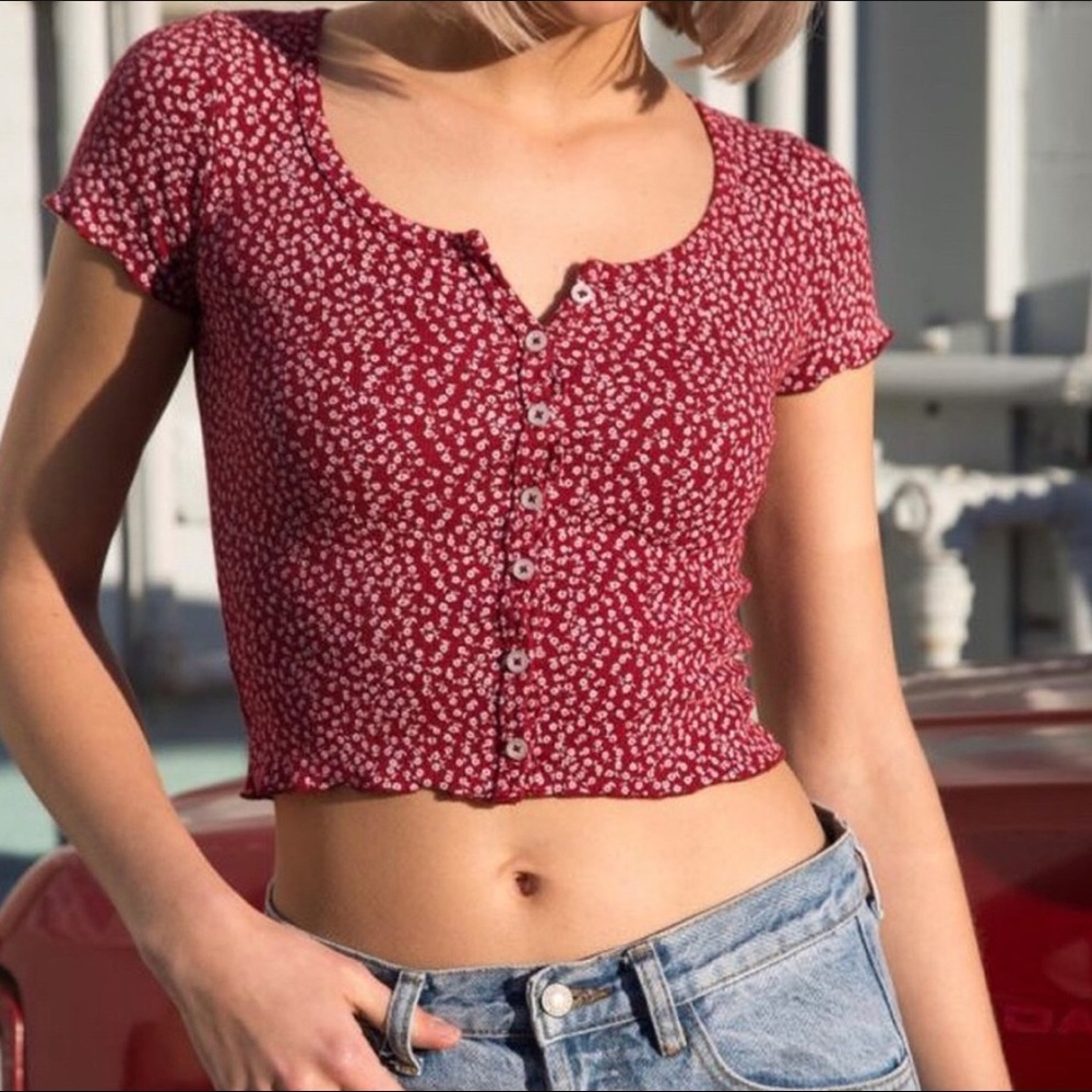 Brandy Melville floral top